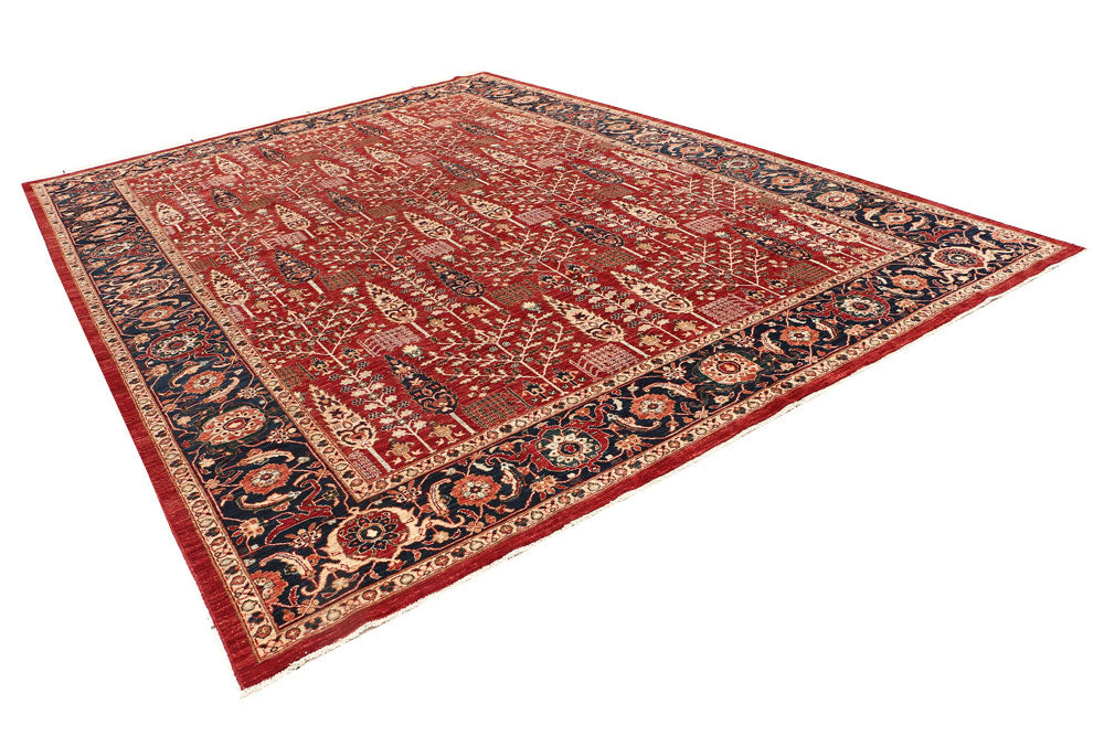 Firebrick Ziegler 9' 11 x 13' 8 - No. 53280 - ALRUG Rug Store