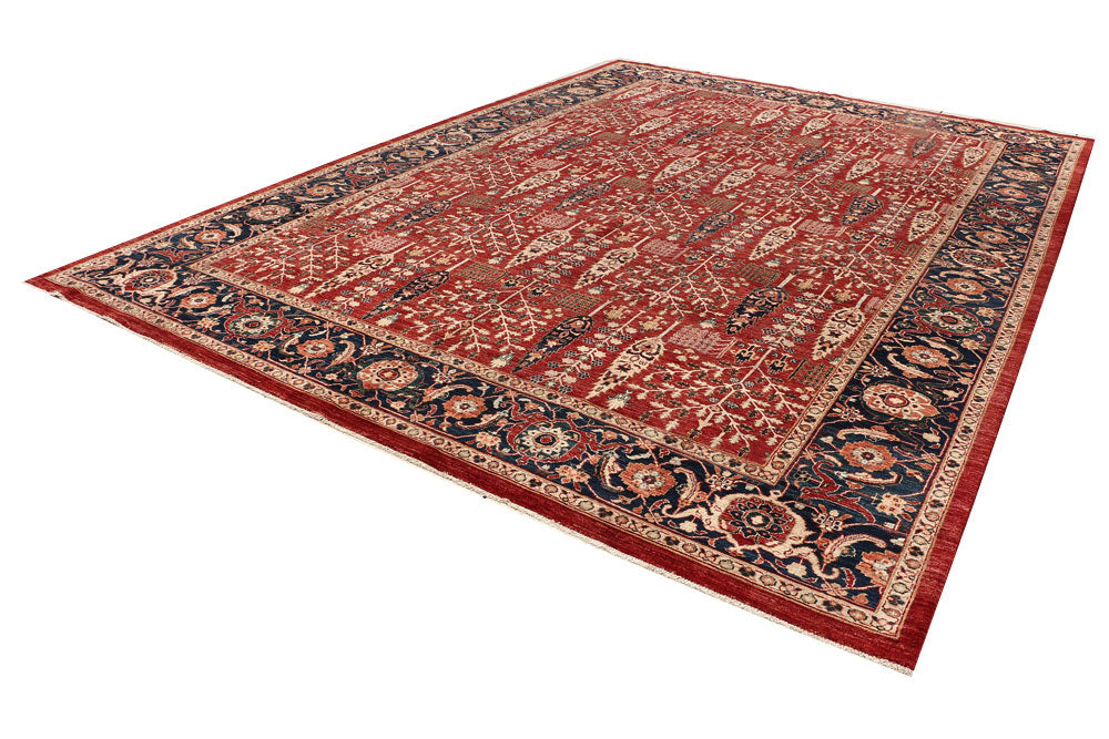 Firebrick Ziegler 9' 11 x 13' 8 - No. 53280 - ALRUG Rug Store