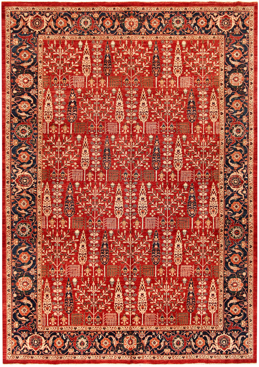 Firebrick Ziegler 9' 11 x 13' 8 - No. 53280 - ALRUG Rug Store
