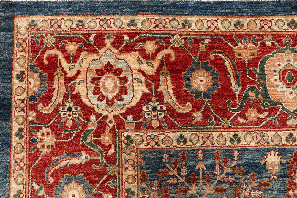 Cadet Blue Ziegler 9' 11 x 13' 6 - No. 53284 - ALRUG Rug Store