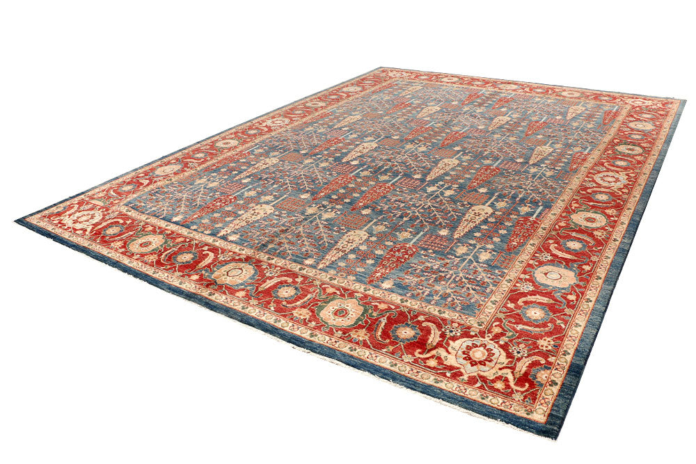 Cadet Blue Ziegler 9' 11 x 13' 6 - No. 53284 - ALRUG Rug Store