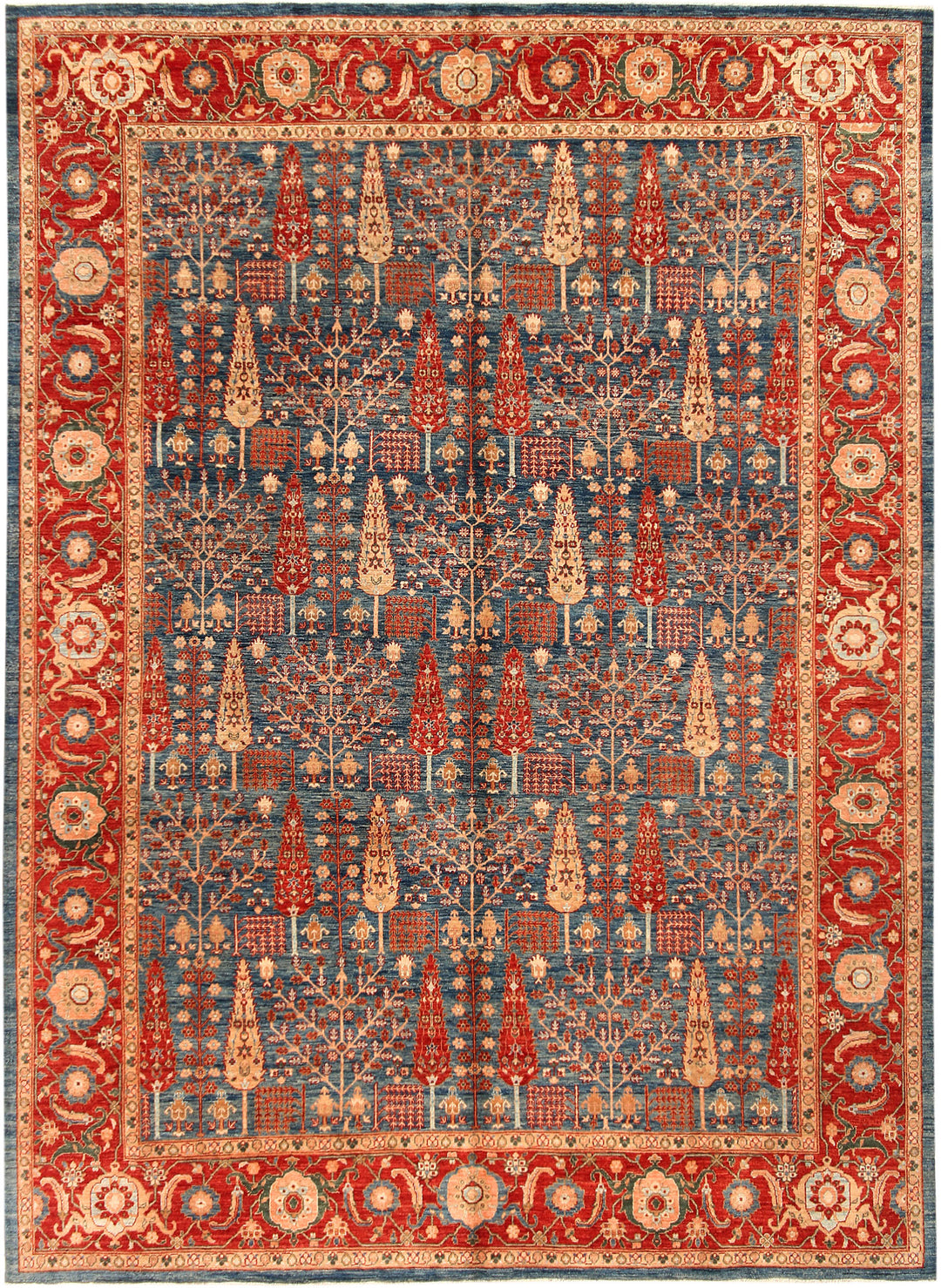 Cadet Blue Ziegler 9' 11 x 13' 6 - No. 53284 - ALRUG Rug Store