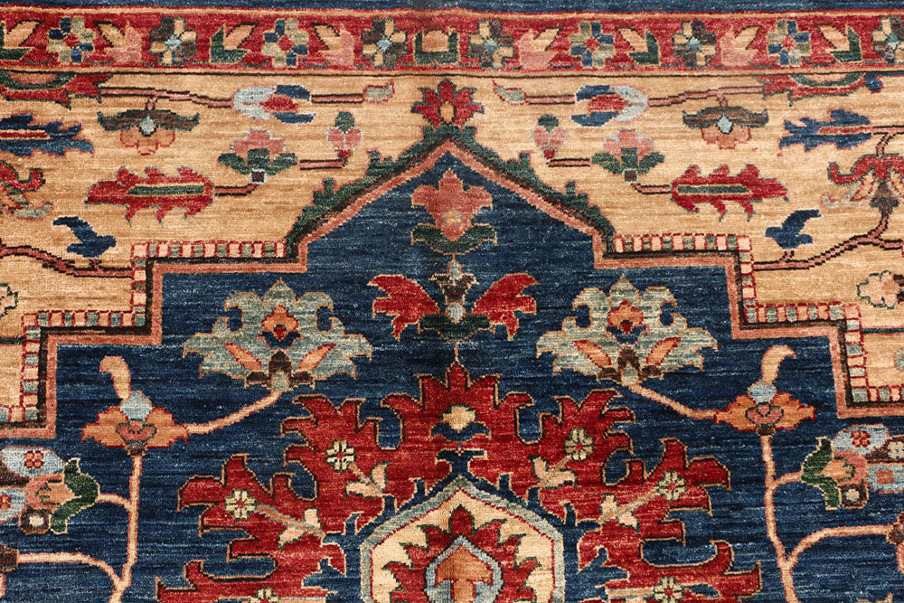 Steel Blue Ziegler 10' x 13' 7 - No. 53287 - ALRUG Rug Store