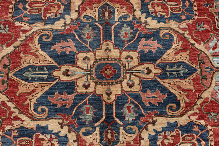 Steel Blue Ziegler 10' x 13' 7 - No. 53287 - ALRUG Rug Store