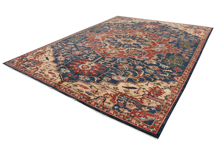 Steel Blue Ziegler 10' x 13' 7 - No. 53287 - ALRUG Rug Store