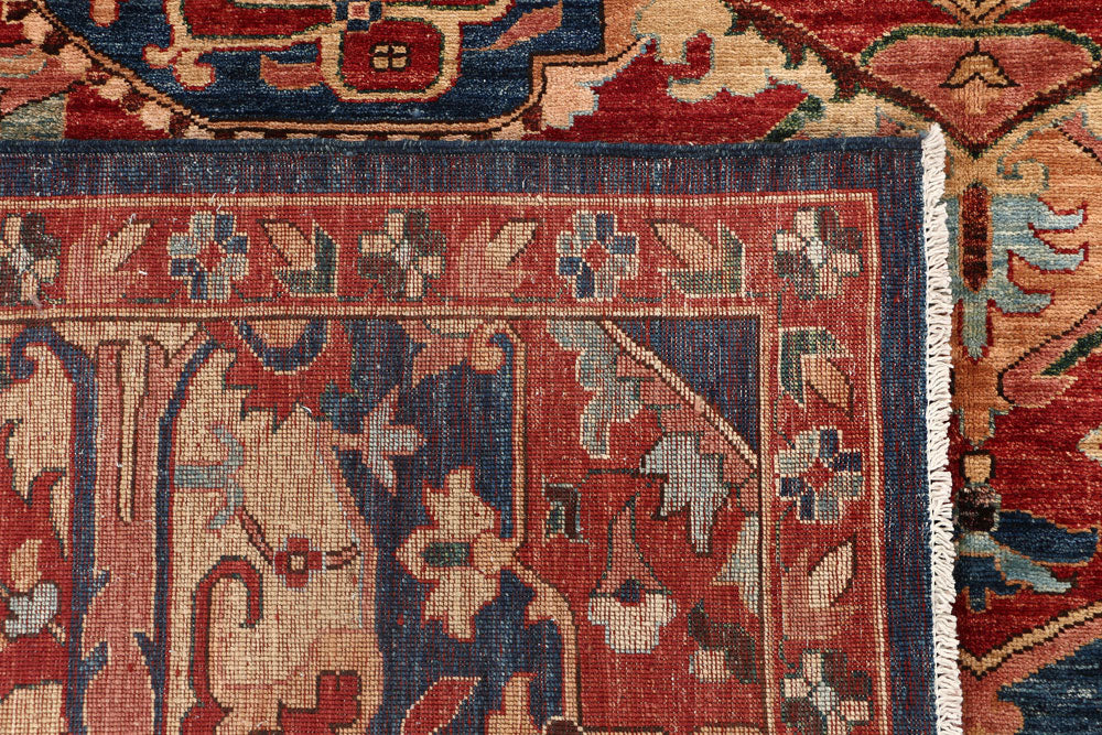 Steel Blue Ziegler 10' x 13' 7 - No. 53287 - ALRUG Rug Store