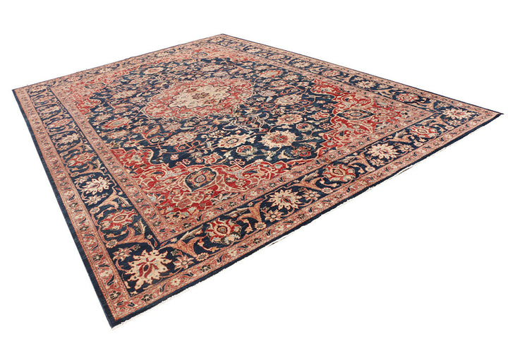 Navy Ziegler 9' 9 x 13' 8 - No. 53289 - ALRUG Rug Store