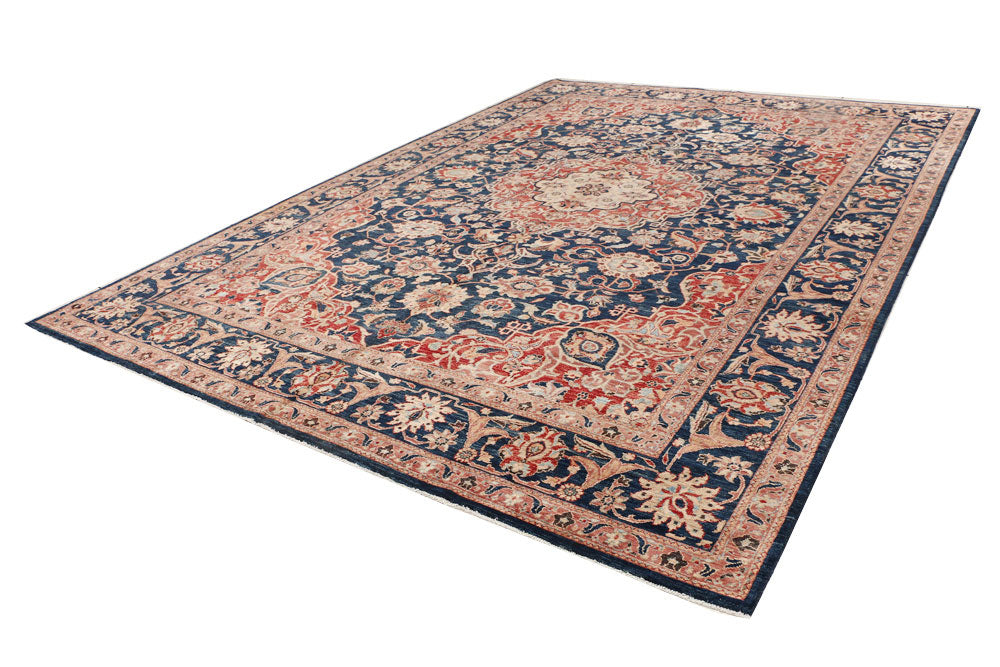 Navy Ziegler 9' 9 x 13' 8 - No. 53289 - ALRUG Rug Store