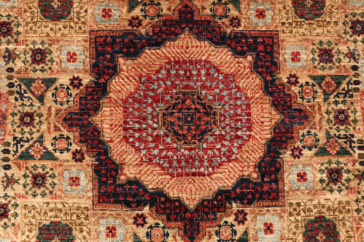 Wheat Mamluk 9' x 12' 2 - No. 53303 - ALRUG Rug Store