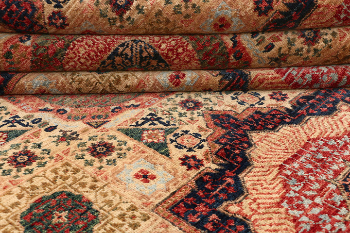 Wheat Mamluk 9' x 12' 2 - No. 53303 - ALRUG Rug Store