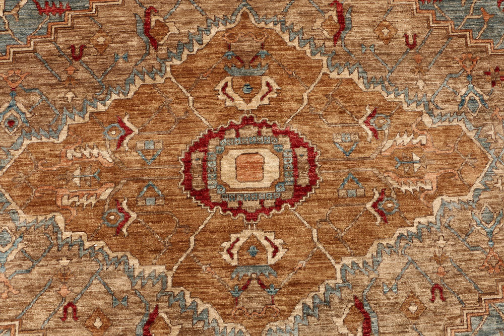 Wheat Serapi 8' 10 x 12' - No. 53304 - ALRUG Rug Store