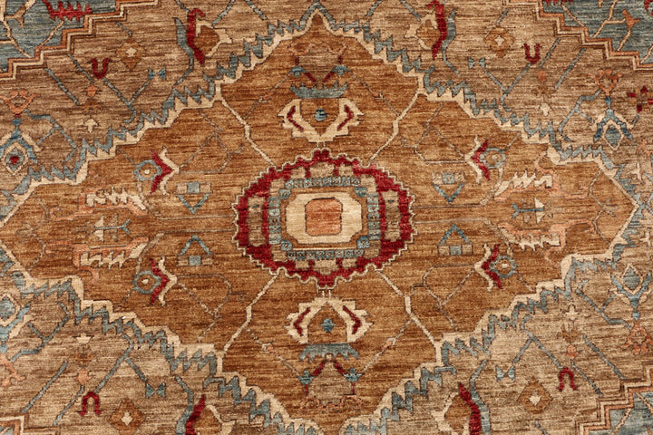 Wheat Serapi 8' 10 x 12' - No. 53304 - ALRUG Rug Store