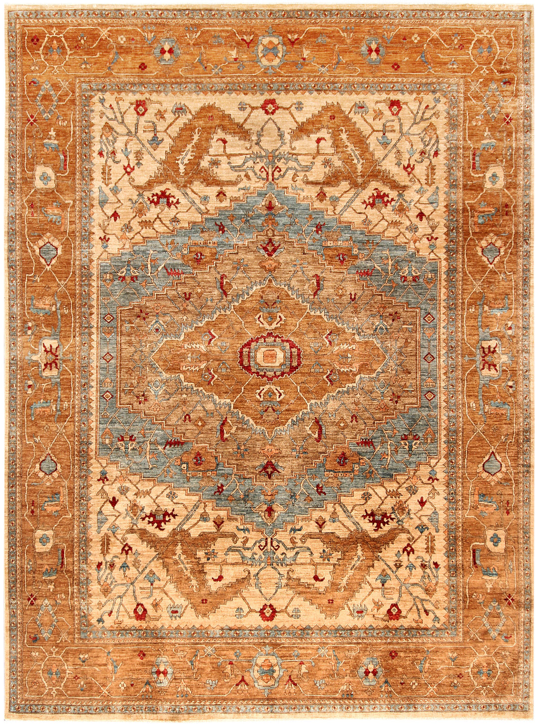 Wheat Serapi 8' 10 x 12' - No. 53304 - ALRUG Rug Store