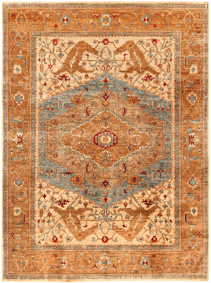 Wheat Serapi 8' 10 x 12' - No. 53304 - ALRUG Rug Store