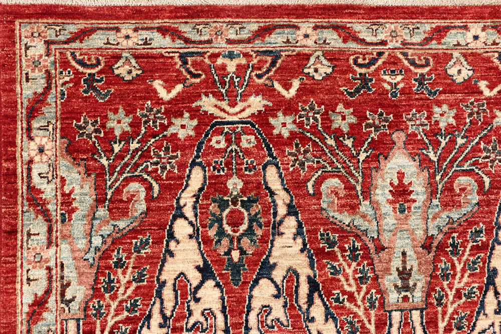 Firebrick Ziegler 8' 9 x 11' 10 - No. 53305 - ALRUG Rug Store