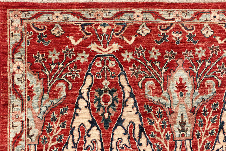 Firebrick Ziegler 8' 9 x 11' 10 - No. 53305 - ALRUG Rug Store