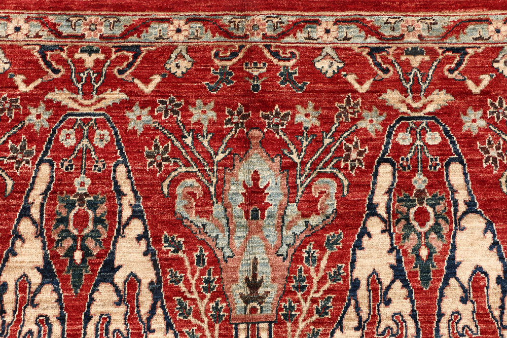 Firebrick Ziegler 8' 9 x 11' 10 - No. 53305 - ALRUG Rug Store