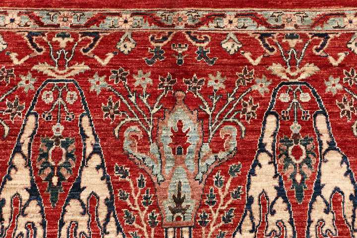 Firebrick Ziegler 8' 9 x 11' 10 - No. 53305 - ALRUG Rug Store