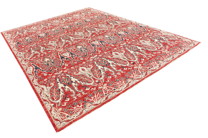 Firebrick Ziegler 8' 9 x 11' 10 - No. 53305 - ALRUG Rug Store