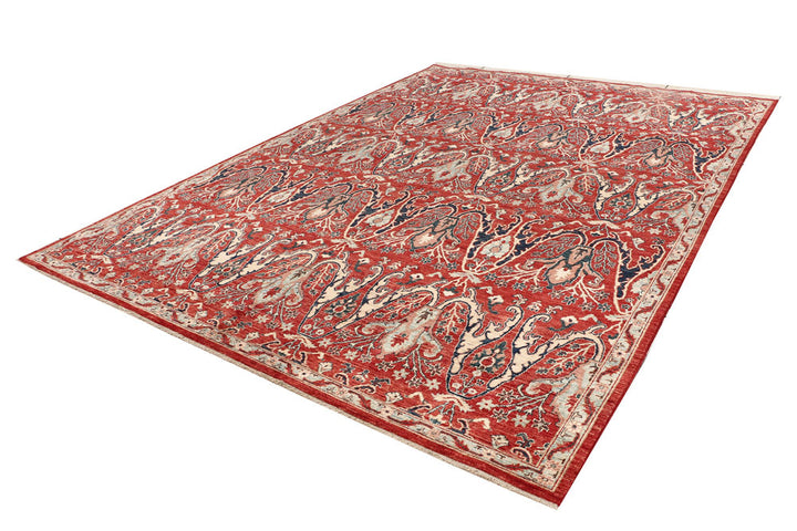 Firebrick Ziegler 8' 9 x 11' 10 - No. 53305 - ALRUG Rug Store