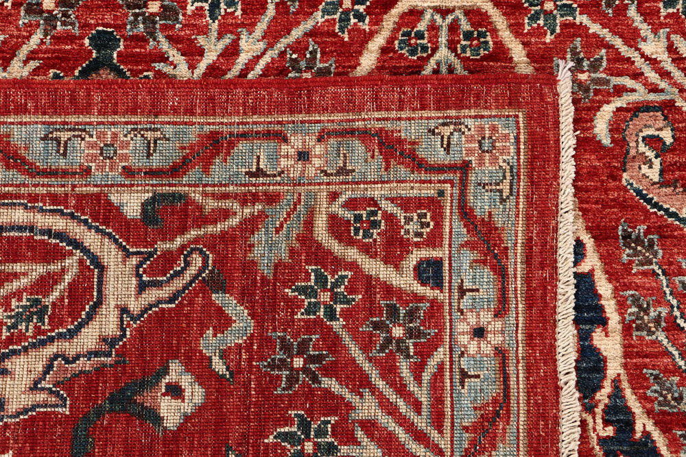 Firebrick Ziegler 8' 9 x 11' 10 - No. 53305 - ALRUG Rug Store