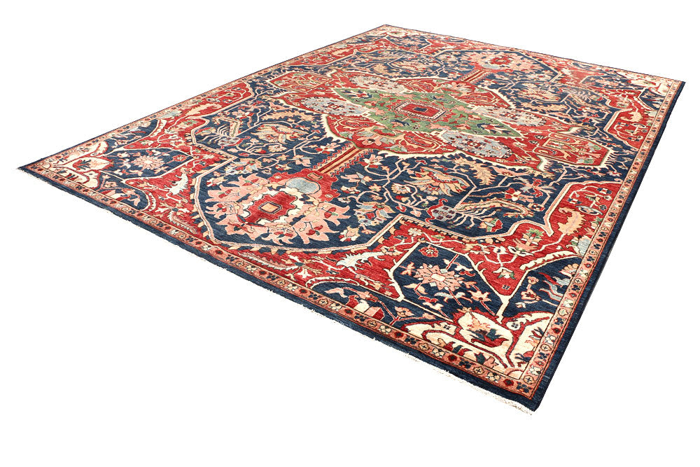 Midnight Blue Ziegler 8' 10 x 12' - No. 53312 - ALRUG Rug Store