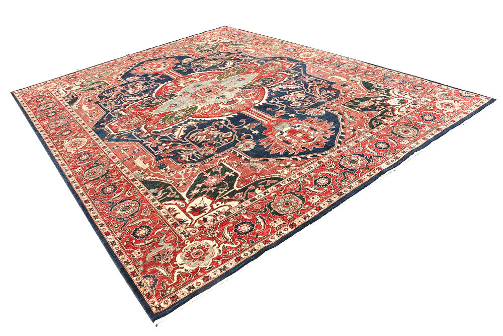 Midnight Blue Ziegler 9' x 11' 8 - No. 53317 - ALRUG Rug Store