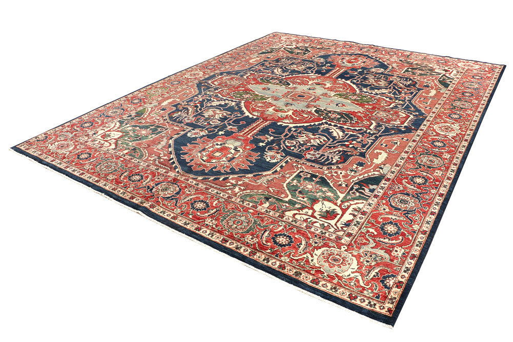 Midnight Blue Ziegler 9' x 11' 8 - No. 53317 - ALRUG Rug Store