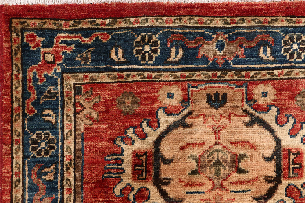 Tomato Oushak 2' 6 x 11' 5 - No. 53335 - ALRUG Rug Store