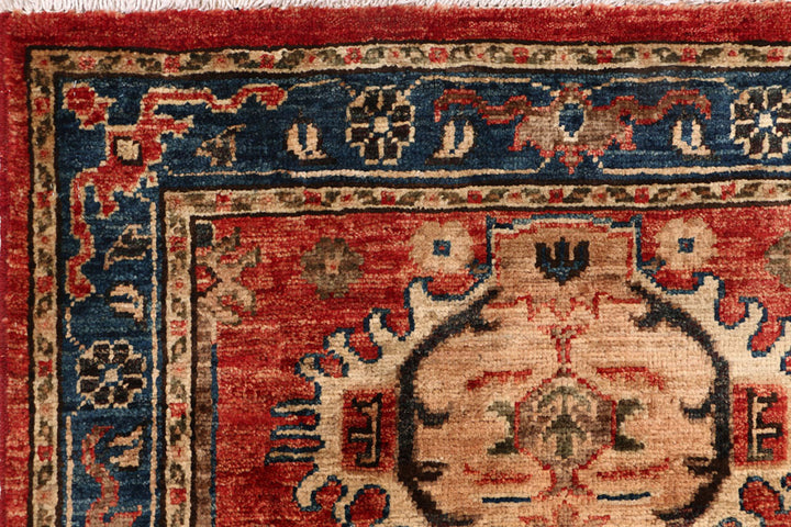 Tomato Oushak 2' 6 x 11' 5 - No. 53335 - ALRUG Rug Store