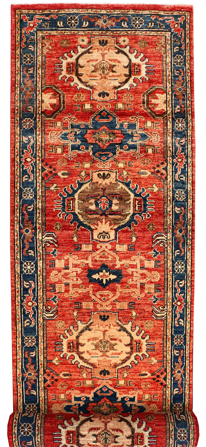 Tomato Oushak 2' 6 x 11' 5 - No. 53335 - ALRUG Rug Store