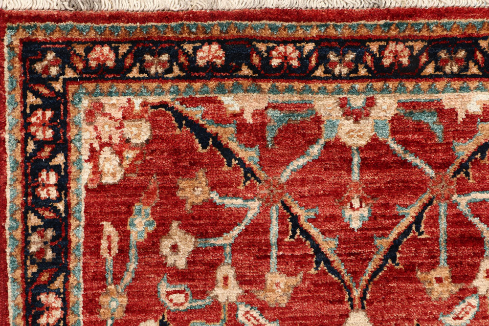 Orange Red Oushak 2' 4 x 9' 9 - No. 53346 - ALRUG Rug Store