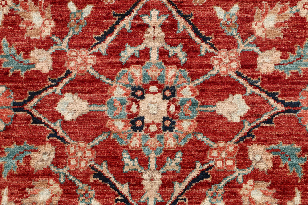 Orange Red Oushak 2' 4 x 9' 9 - No. 53346 - ALRUG Rug Store