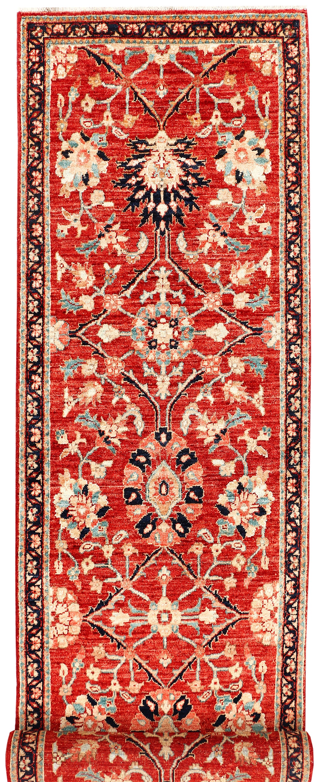 Orange Red Oushak 2' 4 x 9' 9 - No. 53346 - ALRUG Rug Store