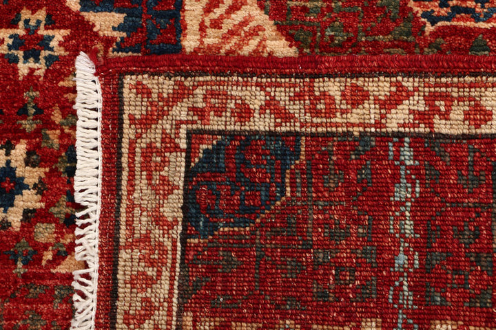 Orange Red Mamluk 2' 6 x 9' 4 - No. 53348 - ALRUG Rug Store