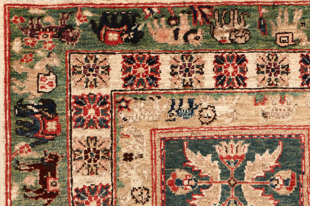 Olivedrab Ziegler 2' 11 x 8' 5 - No. 53352 - ALRUG Rug Store