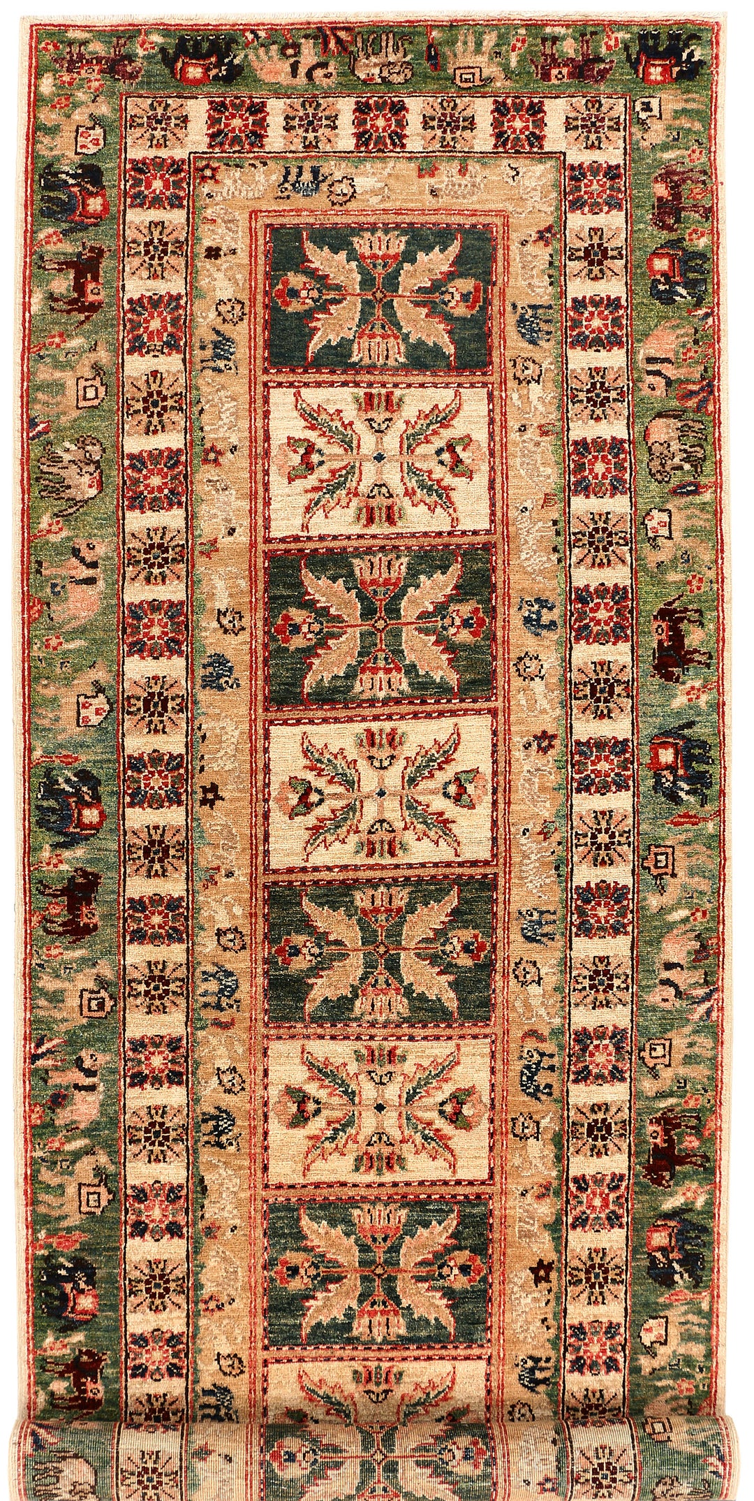 Olivedrab Ziegler 2' 11 x 8' 5 - No. 53352 - ALRUG Rug Store
