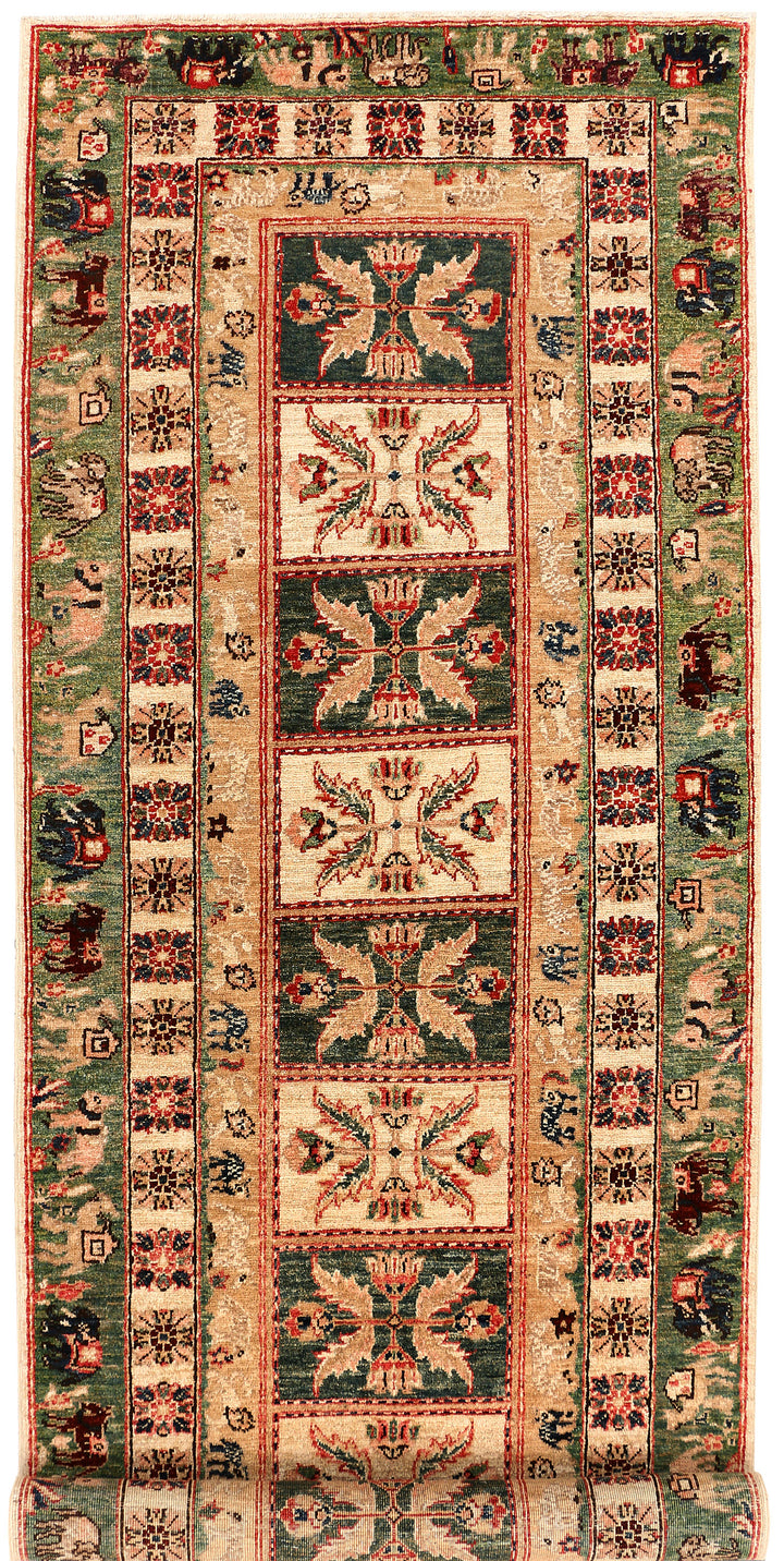 Olivedrab Ziegler 2' 11 x 8' 5 - No. 53352 - ALRUG Rug Store