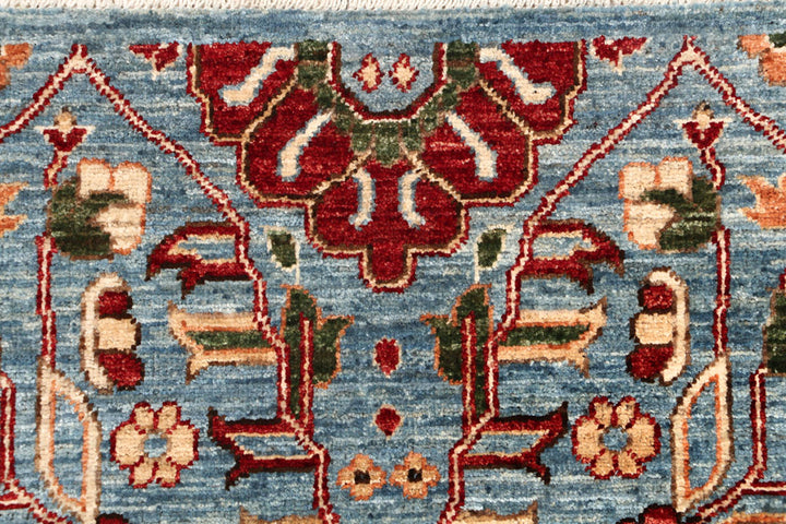 Light Steel Blue Ziegler 2' 6 x 9' 9 - No. 53356 - ALRUG Rug Store