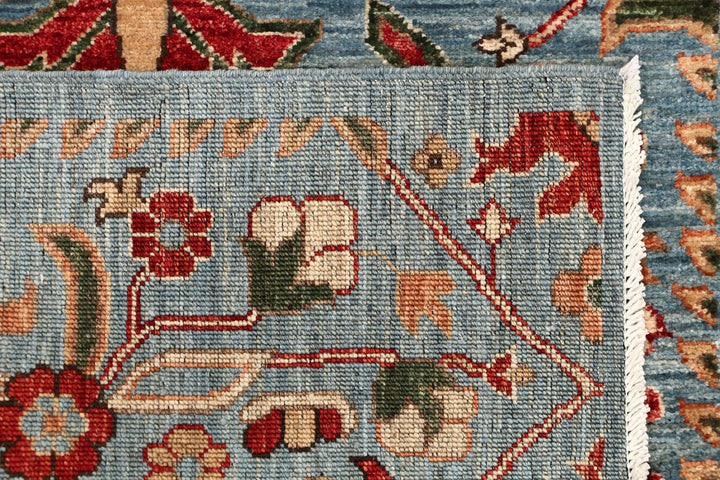 Light Steel Blue Ziegler 2' 6 x 9' 9 - No. 53356 - ALRUG Rug Store