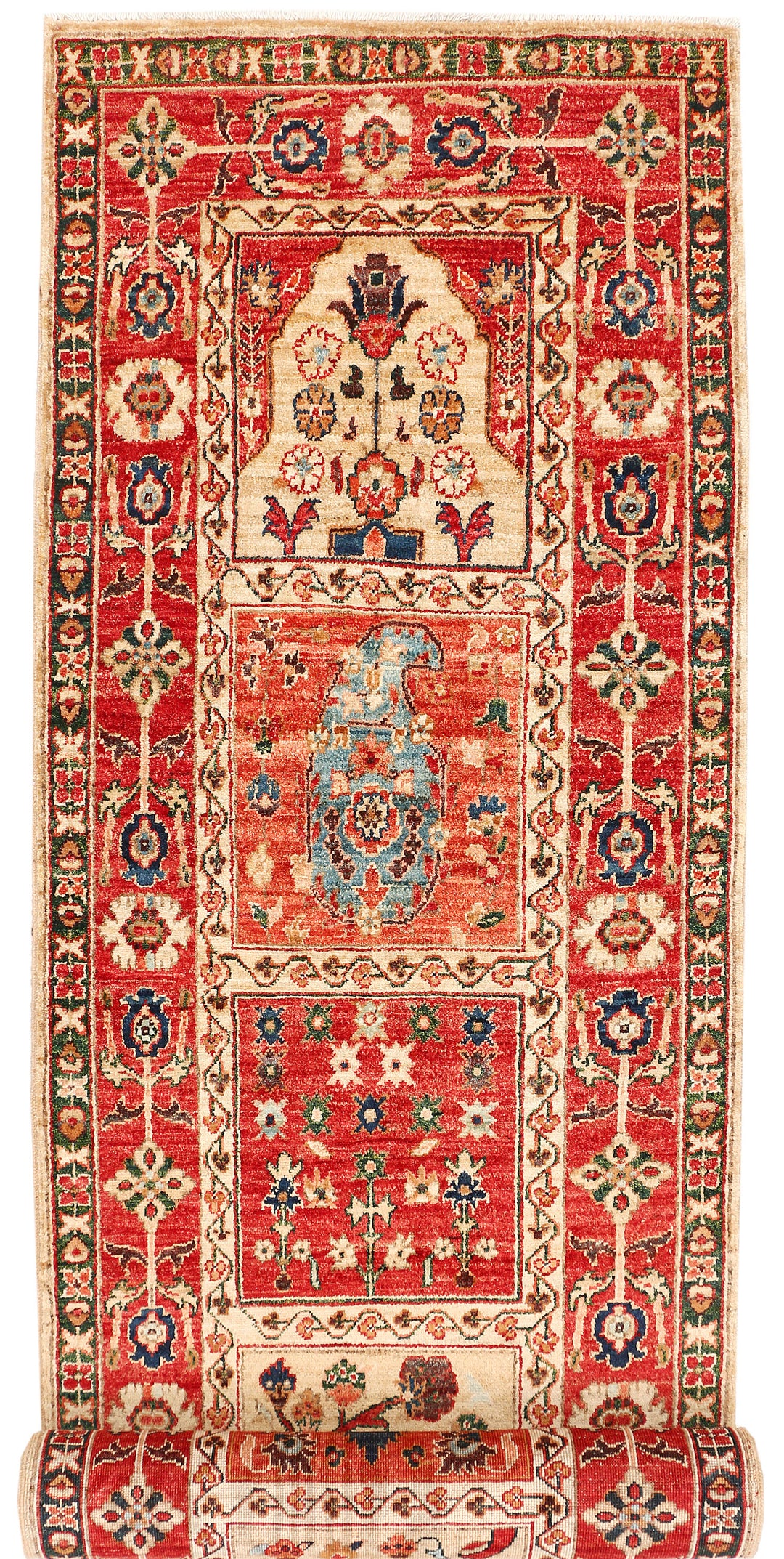 Multi Colored Ziegler 2' 9 x 12' 11 - No. 53367 - ALRUG Rug Store