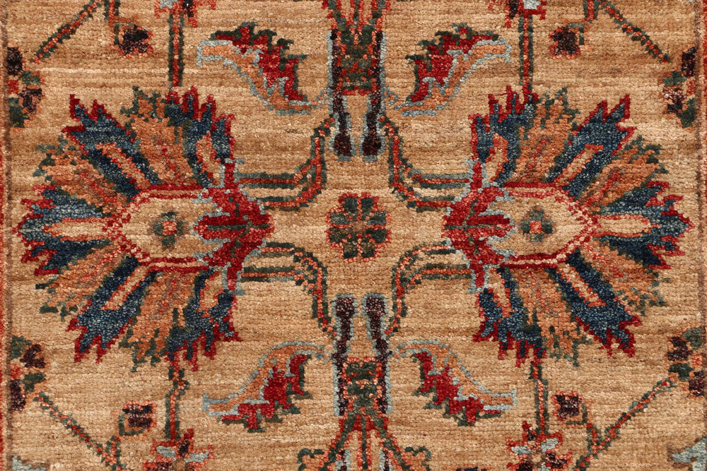 Tan Ziegler 2' 6 x 10' 2 - No. 53378 - ALRUG Rug Store
