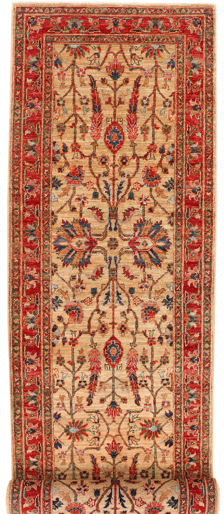 Tan Ziegler 2' 6 x 10' 2 - No. 53378 - ALRUG Rug Store