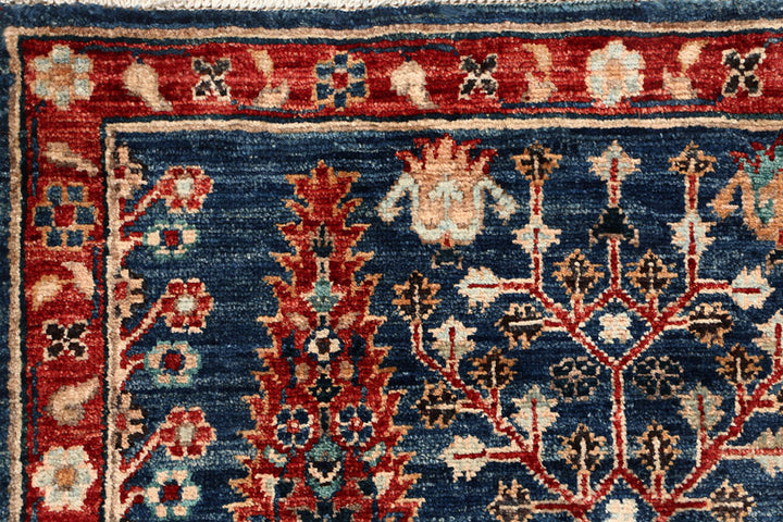 Steel Blue Ziegler 2' 6 x 9' 9 - No. 53393 - ALRUG Rug Store