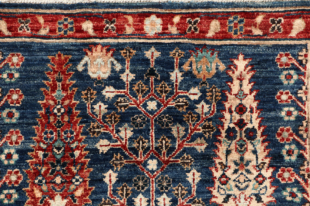 Steel Blue Ziegler 2' 6 x 9' 9 - No. 53393 - ALRUG Rug Store