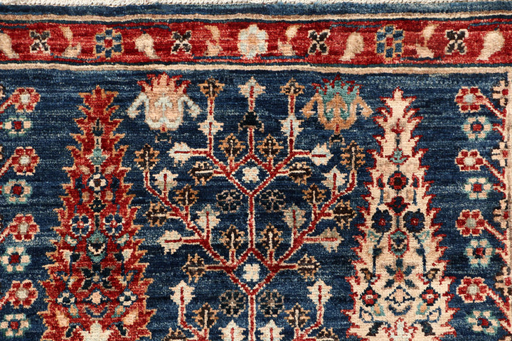 Steel Blue Ziegler 2' 6 x 9' 9 - No. 53393 - ALRUG Rug Store