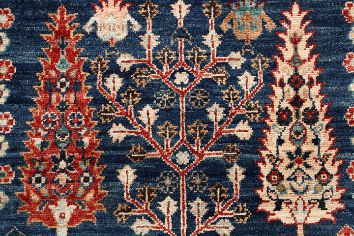 Steel Blue Ziegler 2' 6 x 9' 9 - No. 53393 - ALRUG Rug Store