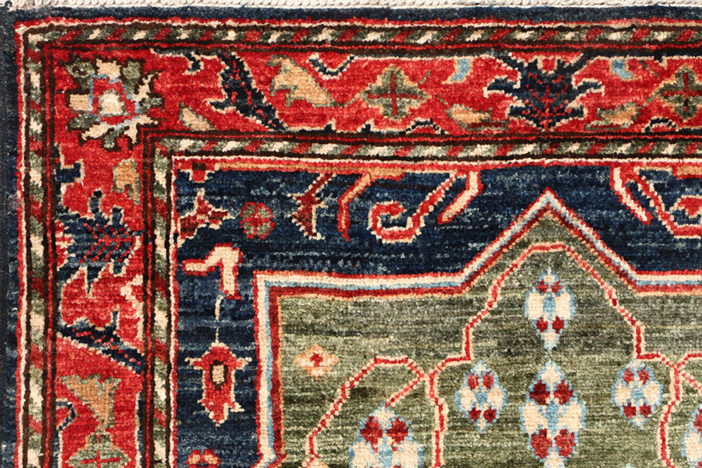 Multi Colored Oushak 2' 7 x 9' 11 - No. 53402 - ALRUG Rug Store