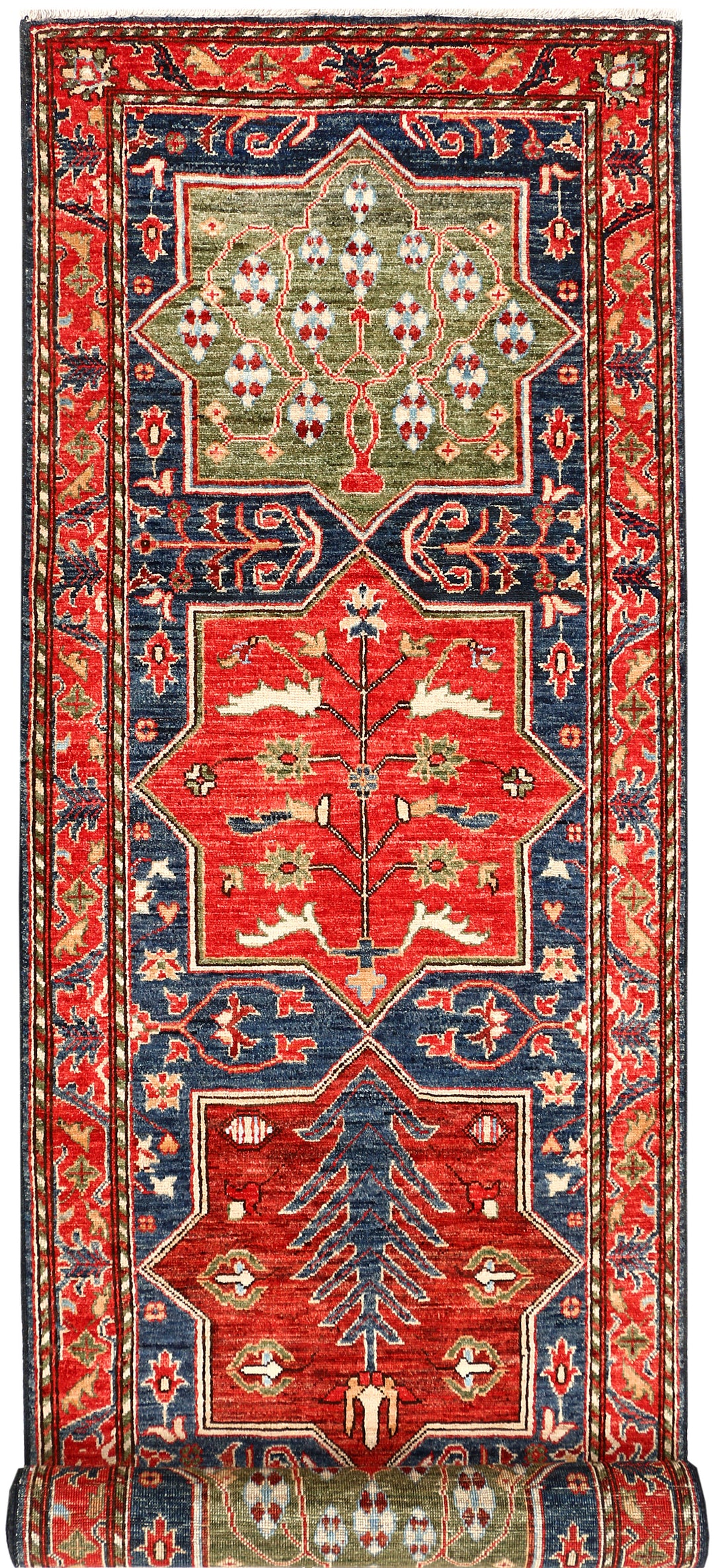 Multi Colored Oushak 2' 7 x 9' 11 - No. 53402 - ALRUG Rug Store