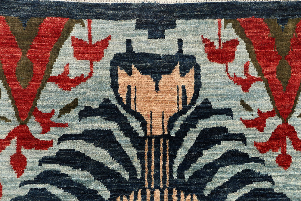 Multi Colored Oushak 2' 7 x 9' 7 - No. 53404 - ALRUG Rug Store